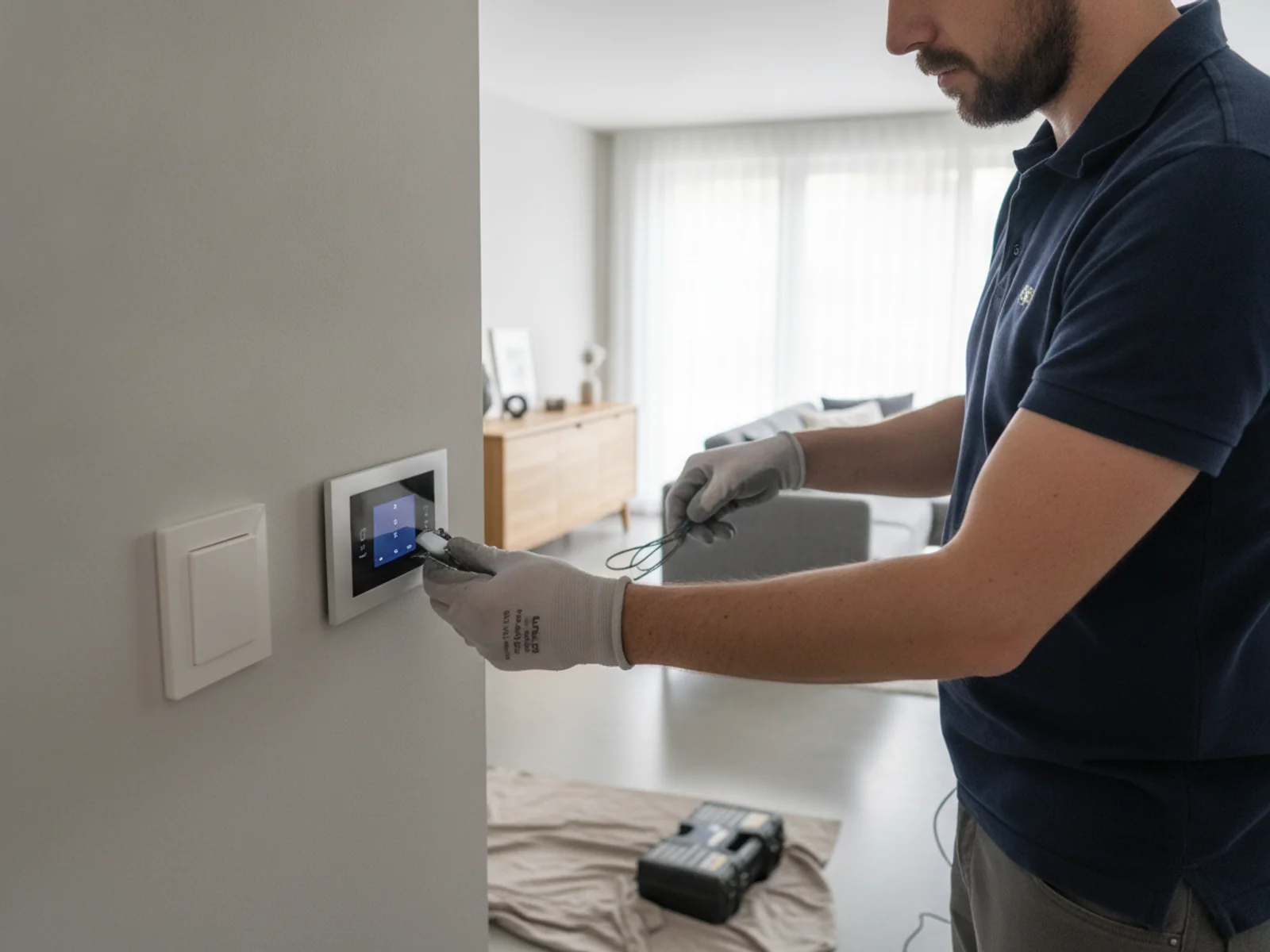 Installation domotique et éclairage connecté à Nyon